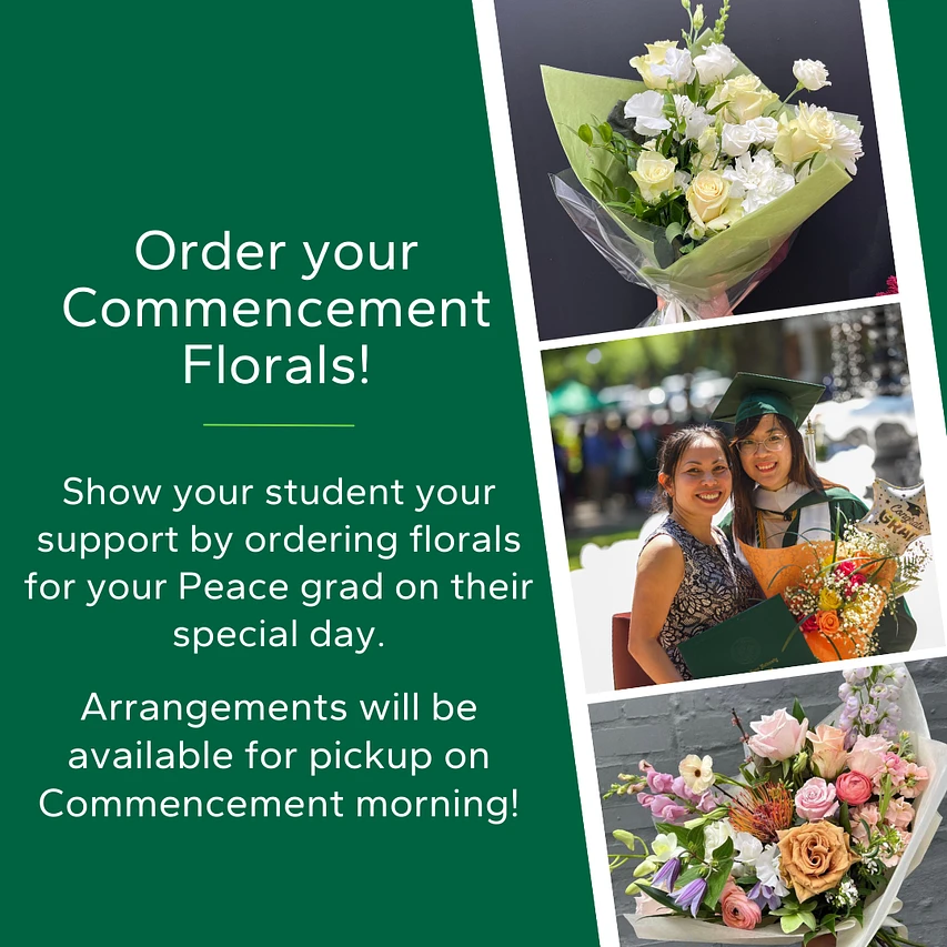 Logo for Order Your Commencement '26 Florals!